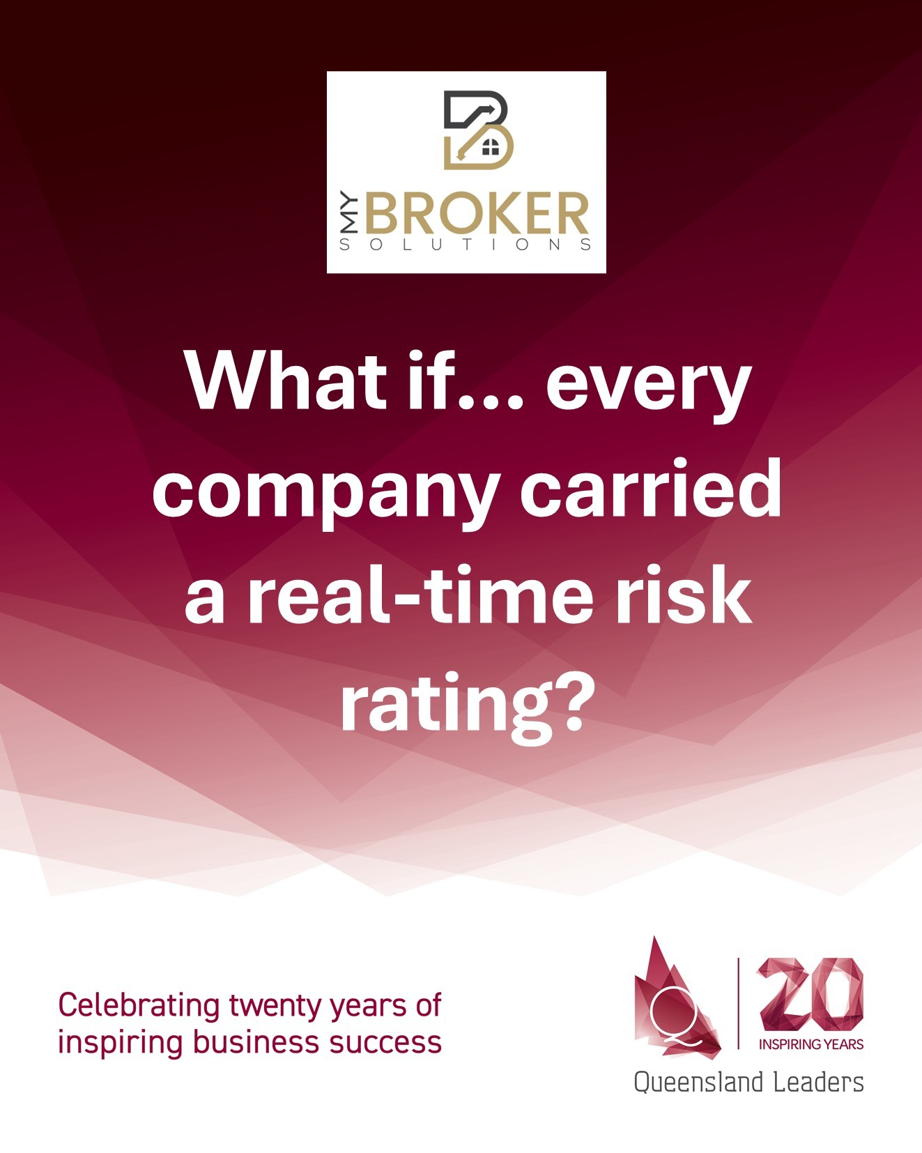 What if… every company carried a real-time risk rating?